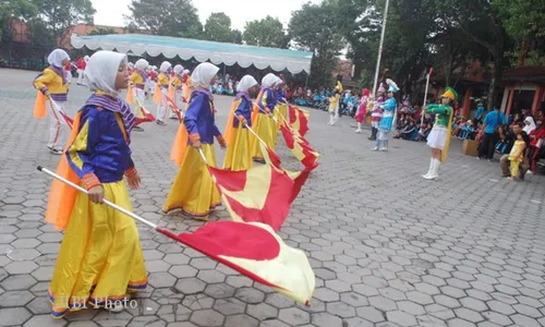 PARADE DRUMBAND SMPN 1 SUKOHARJO