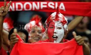 TIMNAS INDONESIA VS TIMNAS FILIPINA :  Suporter Merah Putih Mulai Bergemuruh di Manahan