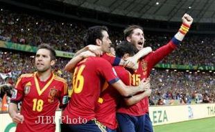 PIALA KONFEDERASI 2013 : Spanyol Akui Lebih Beruntung