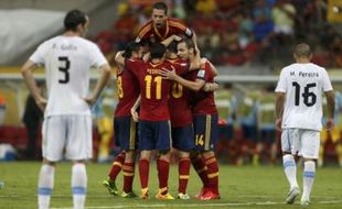 PIALA KONFEDERASI: Spanyol Kalahkan Uruguay 2-1