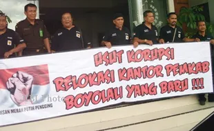 DUGAAN KORUPSI PEMKAB BOYOLALI : BMPP Laporkan Bupati & Ketua DPRD ke Kejakti