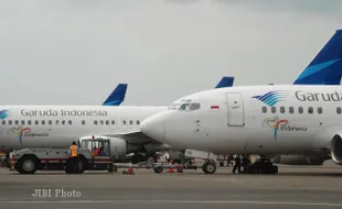 JASA TRANSPORTASI UDARA : Garuda Tutup Sementara Penerbangan pada Malam Hari