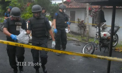 BOM PANCI : Tentukan Pelaku, Polisi Masih Selidiki Komposisi Bahan Kimia Peledak