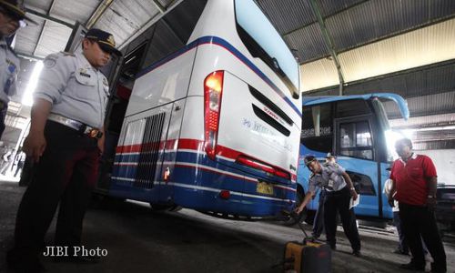 MUDIK LEBARAN 2013 : 1 Perusahaan Otobus di Solo Tak Laik jadi Angkutan Lebaran