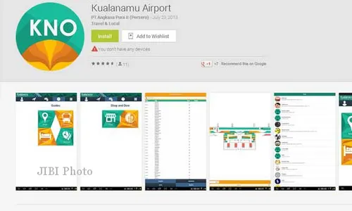 BANDARA KUALA NAMU : Ada Aplikasi Androidnya Lho!