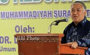   Din Syamsuddin Resmikan Gedung Dakwah Muhammadiyah Karanganyar