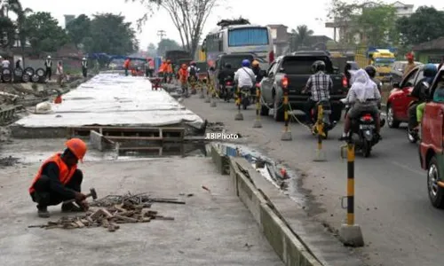 MUDIK LEBARAN 2013 : Pembangunan Fly Over Jombor akan Dihentikan Sementara