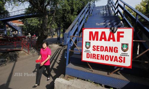 RENOVASI JEMBATAN PENYEBRANGAN