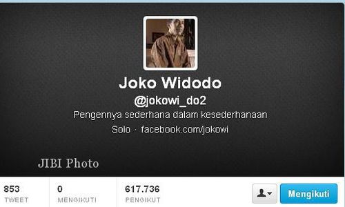 TWITTER JOKOWI : "Kalo Wajahku Ganteng Aku Juga Pingin Pasang Baliho"