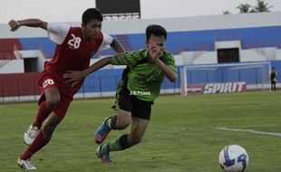 UJI COBA TIMNAS U19 : Lini Depan Garuda Muda Masih Tumpul