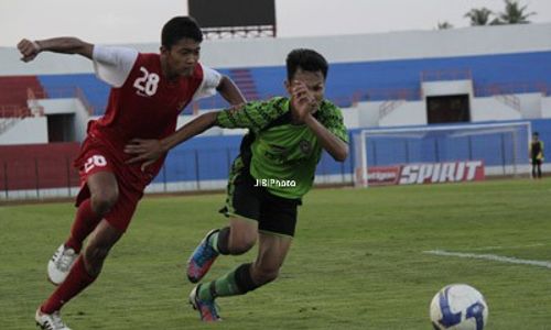 UJI COBA TIMNAS U19 : Lini Depan Garuda Muda Masih Tumpul