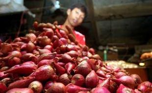 Jelang Lebaran 2013, Pasokan Bawang Merah Berkurang