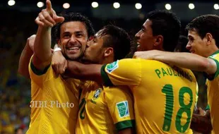 PIALA KONFEDERASI 2013 :  Pecundangi Spanyol 3-0, Brazil Ukir Hattrick Juara