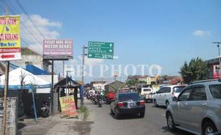 MUDIK LEBARAN 2013 : Fly Over Jombor Mulai Beroperasi