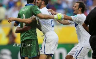 PIALA KONFEDERASI 2013 : Lalui Adu Penalti Lagi, Italia Kalahkan Uruguay & Juara Tiga