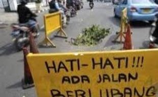 Empat Ruas Jalan di Jogja Mulai Berlubang akibat Hujan