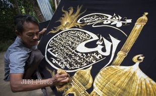 KERAJINAN BATIK KALIGRAFI BANTUL