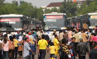 Info Lur! Kuota Kursi 2 Bus Mudik Gratis ke Sragen Ternyata Sudah Penuh