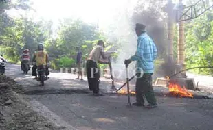 Tak Ada Jalan Rusak di Bantul, Tak Ada Perbaikan Jalan Jelang Arus Mudik