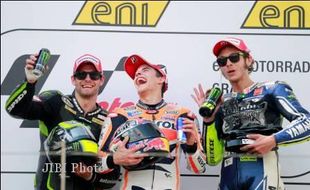 MOTOGP JERMAN : Tanpa Pedrosa & Lorenzo, Marquez Tak Puas dengan Kemenangannya