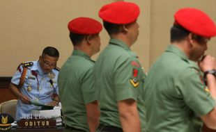 PEMBACAAN TUNTUTAN SIDANG KOPASSUS