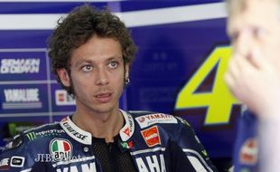 JELANG MOTOGP JERMAN : Start di Baris Depan, Rossi Girang