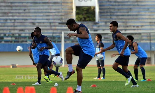 JELANG INDONESIA VS KYRGYZSTAN : Fisik Pemain Belum 100%