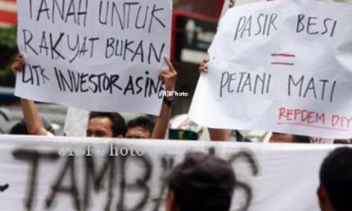 TAMBANG PASIR BESI : PPLP Ogah Audiensi Lagi, Pilih Galang Dukungan