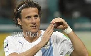 LAGA PERSAHABATAN : Forlan Dua Gol, Uruguay Bantai Jepang 4-2