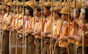 13.000 Orang Bakal Meriahkan HUT Pramuka