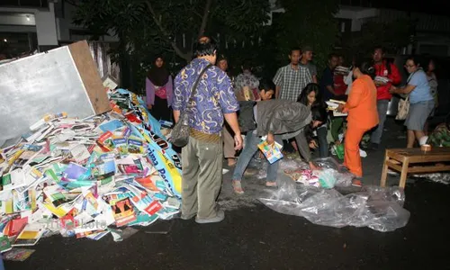 KEBAKARAN SOLO : Keterangan Saksi, Sebelum Busri Terbakar Beberapa Anak Bermain Petasan