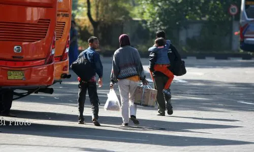 ARUS BALIK LEBARAN 2014 : 600 Bus Cadangan Dikerahkan