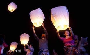 LIBUR AKHIR TAHUN : Ada Festival Lampion di Kaliurang