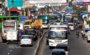 LEBARAN 2017 : Antisipasi Macet di Bundaran Kartasura Sukoharjo, Begini Rekayasa Lalu Lintas