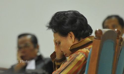 KORUPSI ALAT KESEHATAN : Ratna Dewi Umar Dituntut 5 Tahun Penjara & Denda Rp500 Juta