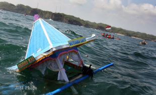 Labuhan Pakualaman Digelar di Pantai Glagah