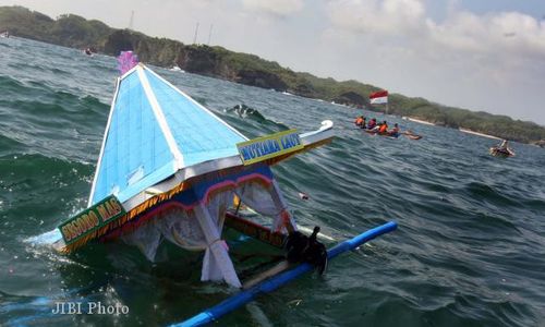 Labuhan Pakualaman Digelar di Pantai Glagah