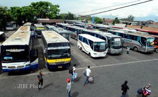 ANGKUTAN LEBARAN 2014 : Jumlah Armada Bus Juga Diperkirakan Berkurang