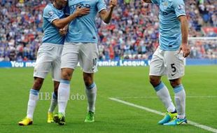 CARDIFF 3-2 MAN CITY : Citizens Luluh Lantak di Markas Cardiff 