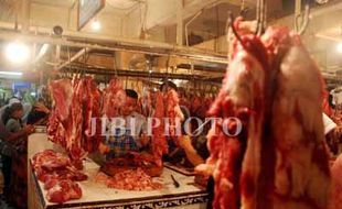 HARGA DAGING SAPI : Pedagang Daging Sapi Bojonegoro Naikkan Harga hingga Rp101.000/kg