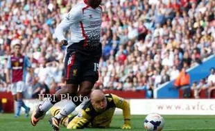   LIGA PREMIER 2013/2014 : Sturridge Bawa Liverpool Taklukan Aston Villa 1-0