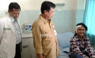 KORBAN PELURU NYASAR : Biaya Perawatan Korban Ditanggung Polres Banyumas