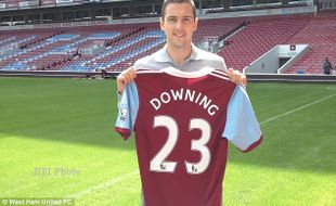 TRANSFER PEMAIN: Downing Resmi Bergabung West Ham