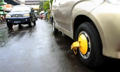 PELANGGARAN PARKIR : Coyudan Jadi Prioritas Pertama Penerapan Gembok Roda