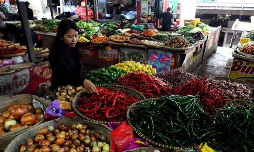 PASAR TRADISIONAL :Tak Punya Pasar, Kecamatan Patuk Rintis dari Kios Kecil