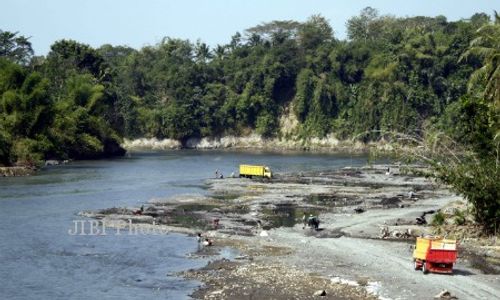 Petani Bantul Berharap Penambangan Sungai Progo Ditertibkan