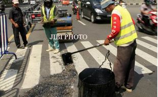 Temukan Jalan Rusak, Kimpraswil Kota Jogja Langsung Perbaiki