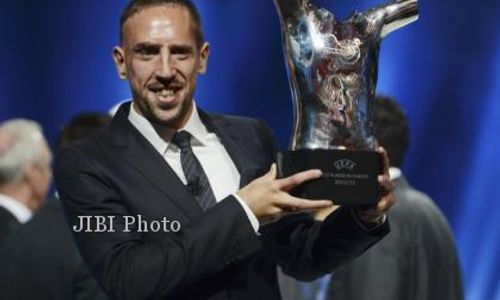 PEMAIN TERBAIK EROPA : Ribery: Ini Momen Spesial... dan Menyenangkan