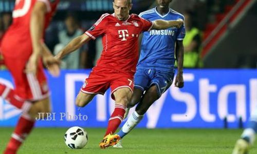 BAYERN MUNICH VS CHELSEA : Gol Ribery Paksakan Laga Berlanjut ke Babak Perpanjangan Waktu