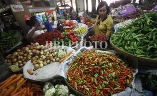 Harga Sayuran Turun, Cabai Rawit Rp40.000 Per Kilogram